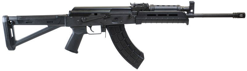 CENT VSKA 7.62X39 30+1 Black Magpul MOE Synthetic