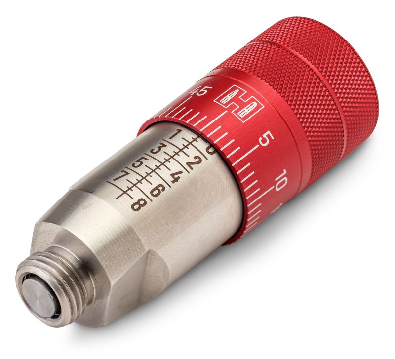 Hornady 044097 Bullet Seating Micrometer Red/Silver for Precision Loading