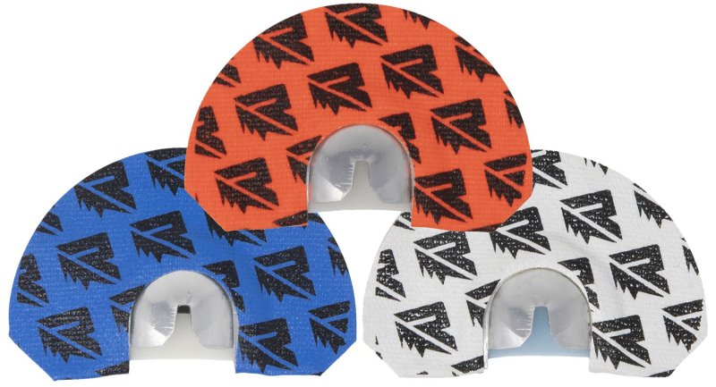 Higdon Outdoors 65235 Rebel Elk Call 3-Pack White/Orange/Blue