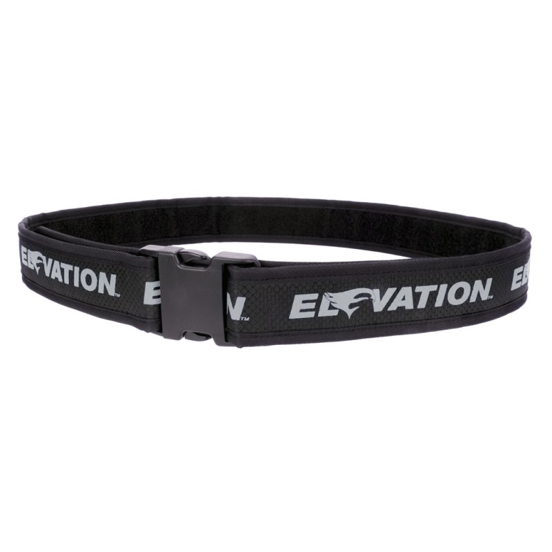 Elevation 10323 Pro Shooters Belt Silver 28-46" Diamond-Lock Weave