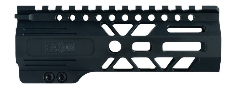 Faxon FFHGMLOK6G415 Aluminum MLOK 6 Inch Handguard