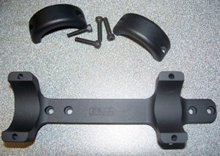 DNZ Products 20600 Win M70-WSM Medium Black Scope Mount