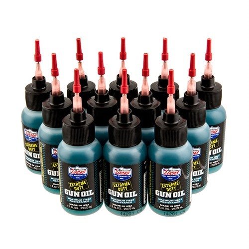 Lucas Oil 10875 Extreme Duty Gun Oil - High Heat, Friction Resistance, 1oz Bottle