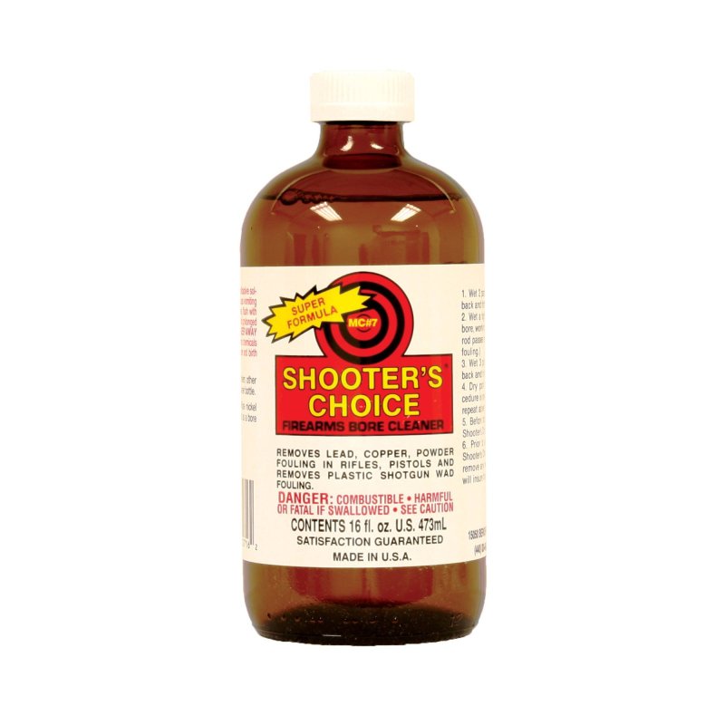 Shooter's Choice MC-7 Bore Cleaner & Conditioner 16 oz - One-Step Solvent for Handguns, Rifles, Shotguns