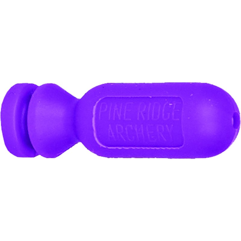 Pine Ridge Nitro Speed Bomb Purple 2 pk. - Model 2726-PR - 23 Grains - Adjustable on String - No Brass Nocks - No Crimping - No Shrink Tubing