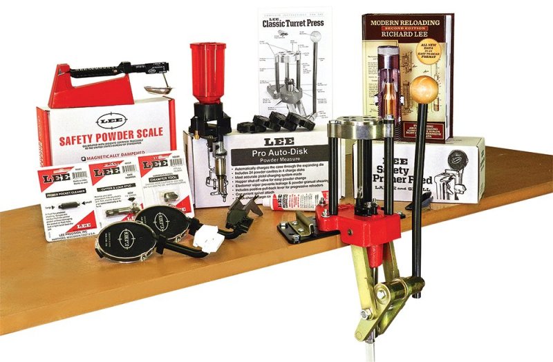 Lee Precision 90304 Classic Turret Press Kit 4-Hole Reloading System
