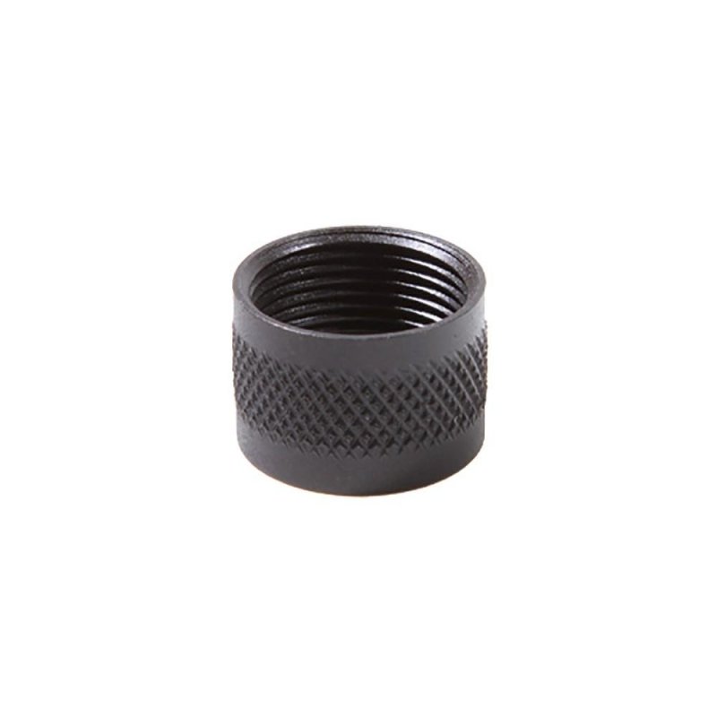 HK 970174 Mark 23 Thread Cap, M16x1 RH Thread, Durable Black Design, Tactical Pistol Accessory