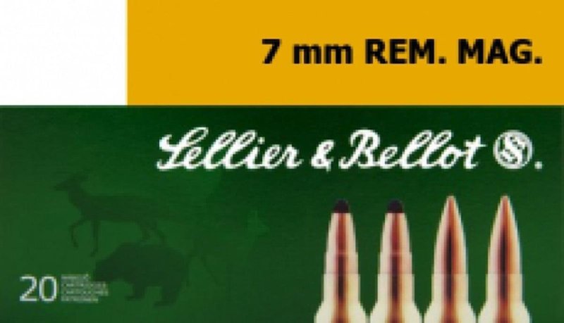 Sellier & Bellot SB7A 7mm Rem Mag 173gr Soft Point Ammo 20 Rounds