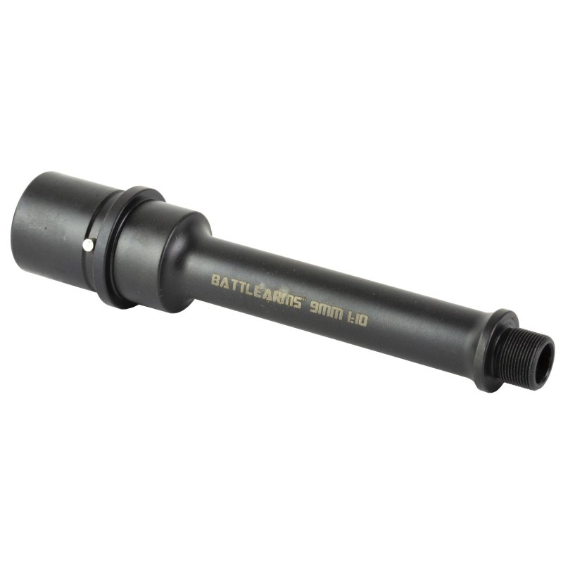Battle Arms A-BBL5.25T9MM1-10BN 9MM 5.25" Barrel 1/2x36 Nitride Black