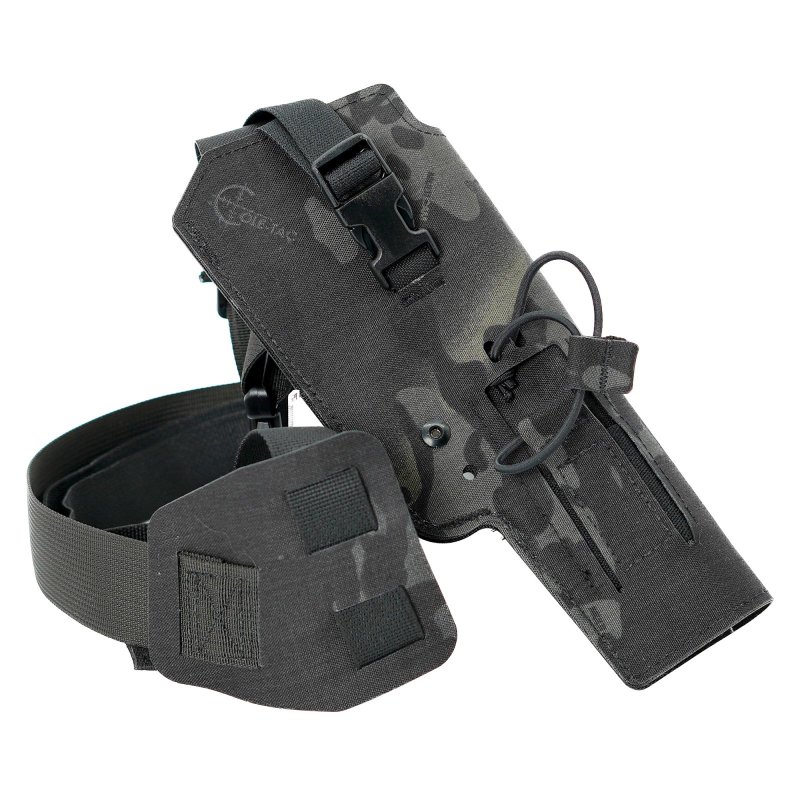 Cole-TAC VW115 Varmint Wrangler Pistol Holder Multi-Cam Black Right Hand