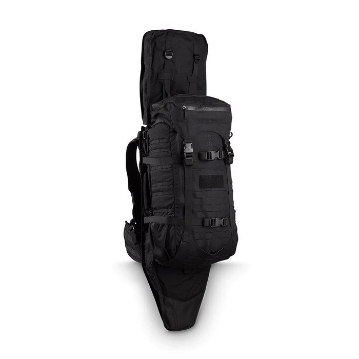 EBERLESTOCK GUNSLINGER II Pack Black MOLLE Rifle Sling Pack
