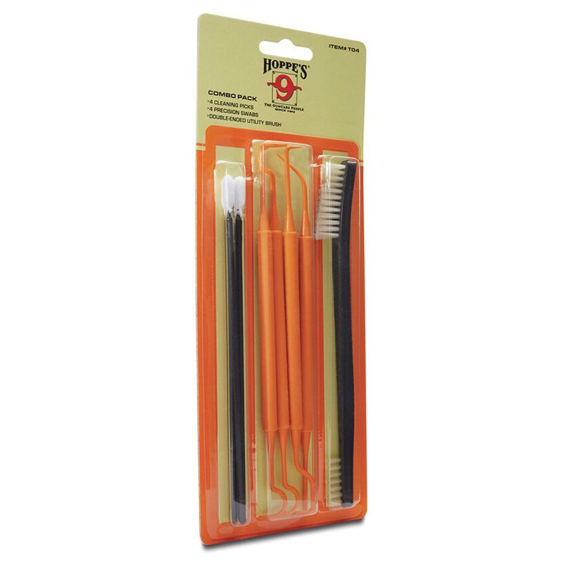 Hoppes T04 Cleaning Tools Combo Blister Pack- MFG# T04 - UOM: EA - Case: 10