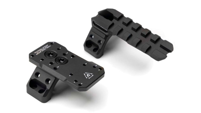 Strike Industries ASM Multi-Optic Mount System Black Aluminum
