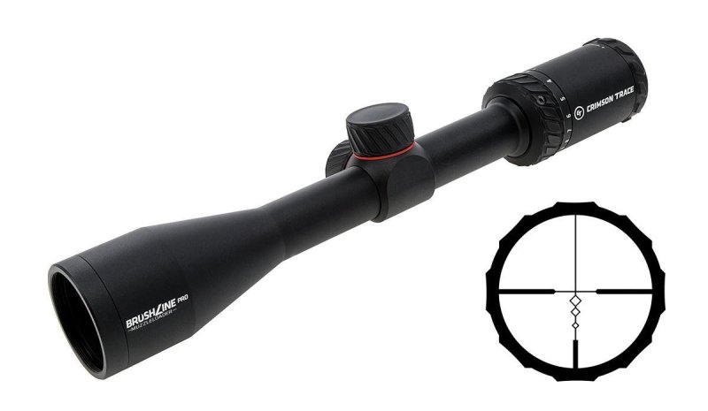 Crimson Trace Scope BRUSHLINE Pro 3-9X40 BDC MUZZE