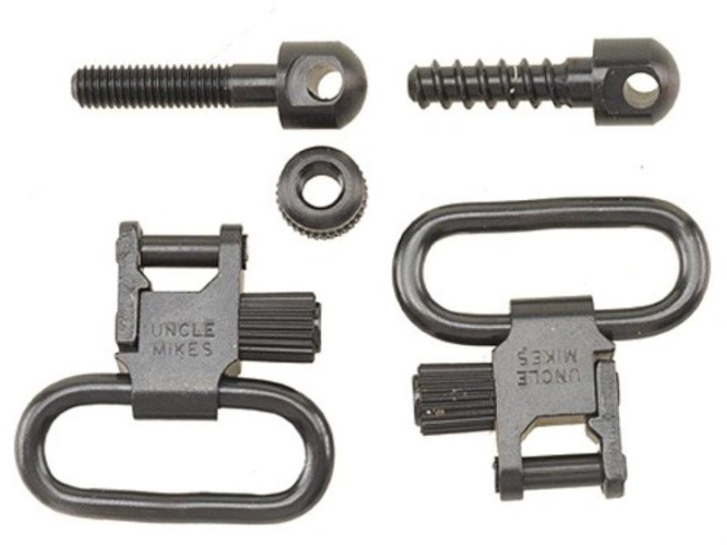 Uncle Mike's 1" Quick Detach Super Swivel - Steel with Blued Finish
