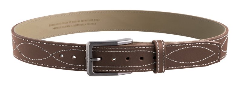 Magpul MAG127621046 Tejas EL Pistolero Gun Belt 46" Brown Bull Hide