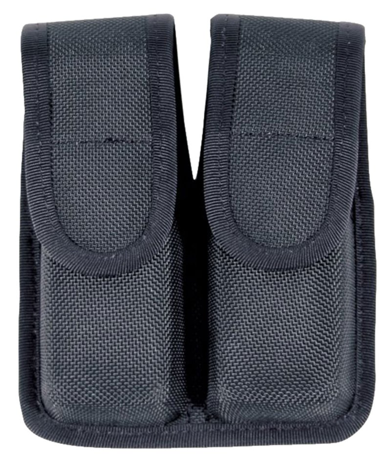 Blackhawk Double Mag Pouch Single Row Molded Nylon Black 9mm 40 45 Caliber