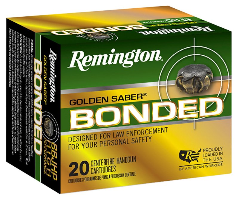 Remington Golden Saber Defense R21368 10mm Auto 180 Grain JHP 20 Rounds