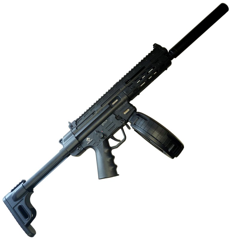 ATI GSG-16 CARBINE RIA 22LR 16.25IN BARREL 110RD ROTARY MAG BLACK MLOK RAIL GERGGSG16110ML