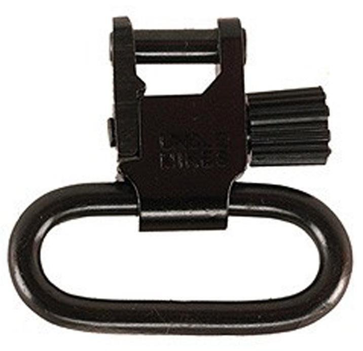 Uncle Mikes Swivels QD SS BL Black - In Package