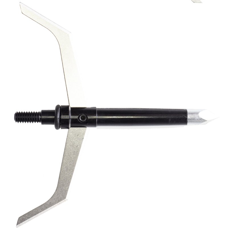Vortex Broadheads VT-100-2.75 Black 100 Grain 2.75 In Cut 3 Pack