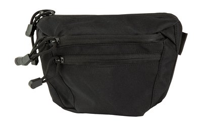 NcSTAR CVFP3057B CCW Fanny Pack Black Adjustable 60in Waist Strap