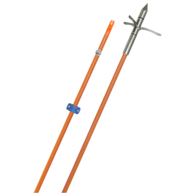 Fin-Finder Raider Pro Orange Kraken 3-Barb Bowfishing Arrow