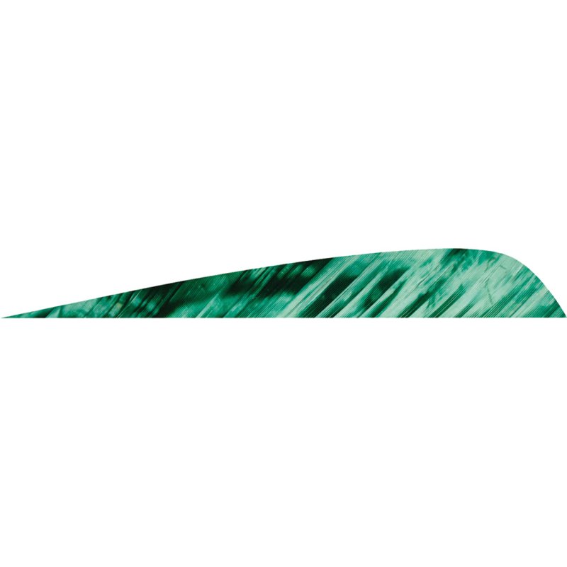 Gateway 400LPTGN-50 Parabolic Feathers Tre Green 4in LW 50pk
