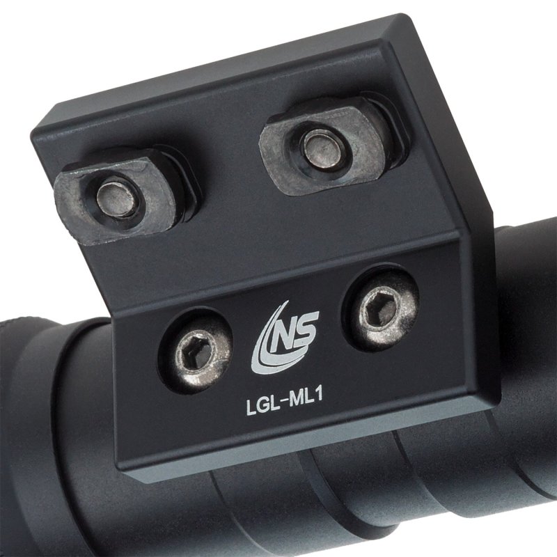 Nightstick LGL-ML1 M-LOK Offset Mount 6061-T6 Aluminum Black 1.3 in