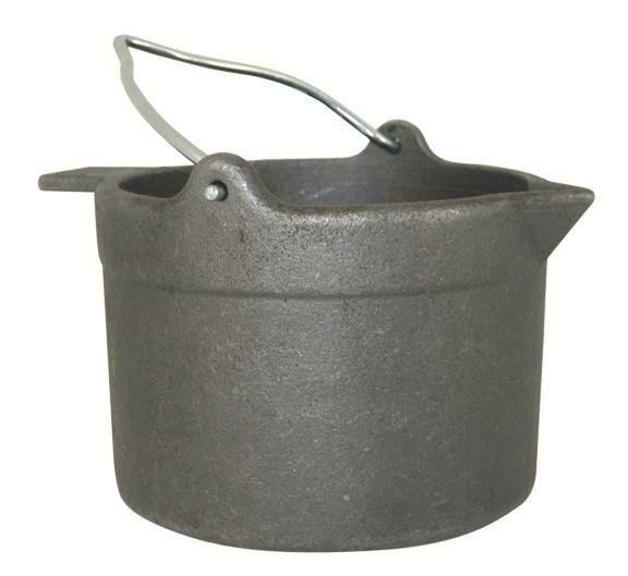 Lyman 2867795 10 lb Cast Iron Lead Pot with Pour Spout