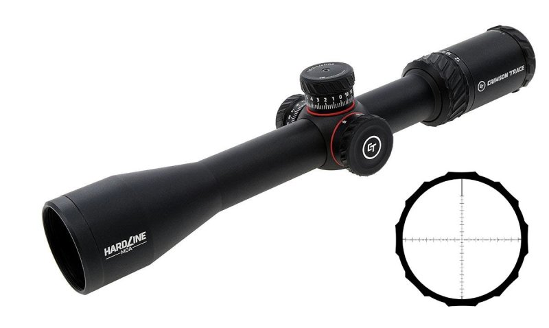 Crimson Trace Hardline 3-12x42 30mm Tube MR1-MOA Reticle