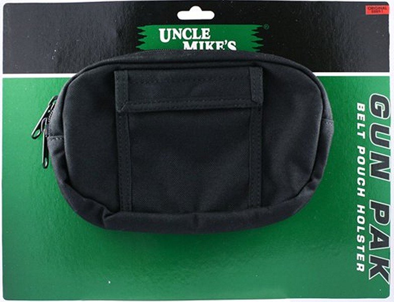 Uncle Mikes Belt Pouch Gun Pack - Small/Medium Frame Holster