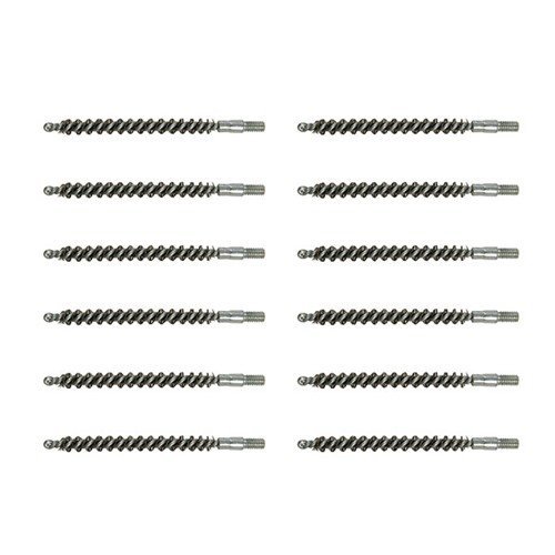 Brownells Standard Line Brush .22 Caliber Rimfire Rifle Ss 12 Pack