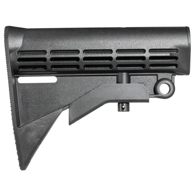 OH-BS01 Mil-Spec 6 Position Buttstock Black Adjustable AR-15