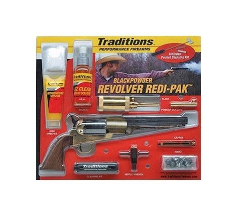 Traditions Performance Firearms 1858 Army Redi-Pak .44 Caliber 8 In 6 Round