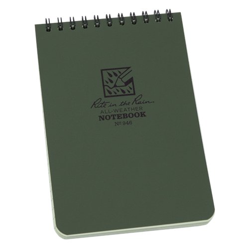 Rite in the Rain Top Spiral Notebook 4 x 6 All-Weather Waterproof