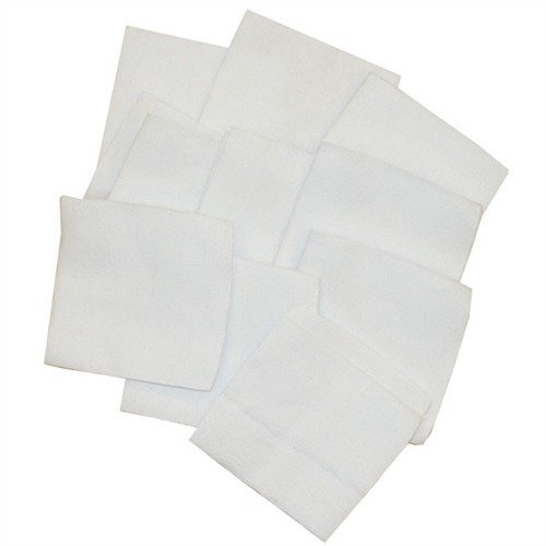 Brownells Square Cotton Patches 3" 16/12 Gauge 1000 Pack