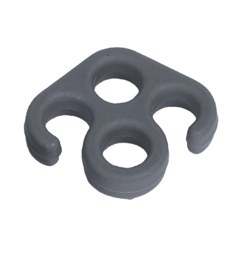 Q LLC Sling Devil Mount Gray Glass-Filled Nylon Construction