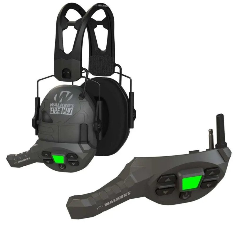 Walker's Firemax Muff Walkie-Talkie Hearing Protection System