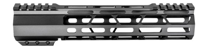 JE MACHINE PS-223MLK10JBLK 10" AR15 MLOK SLIM HGRD