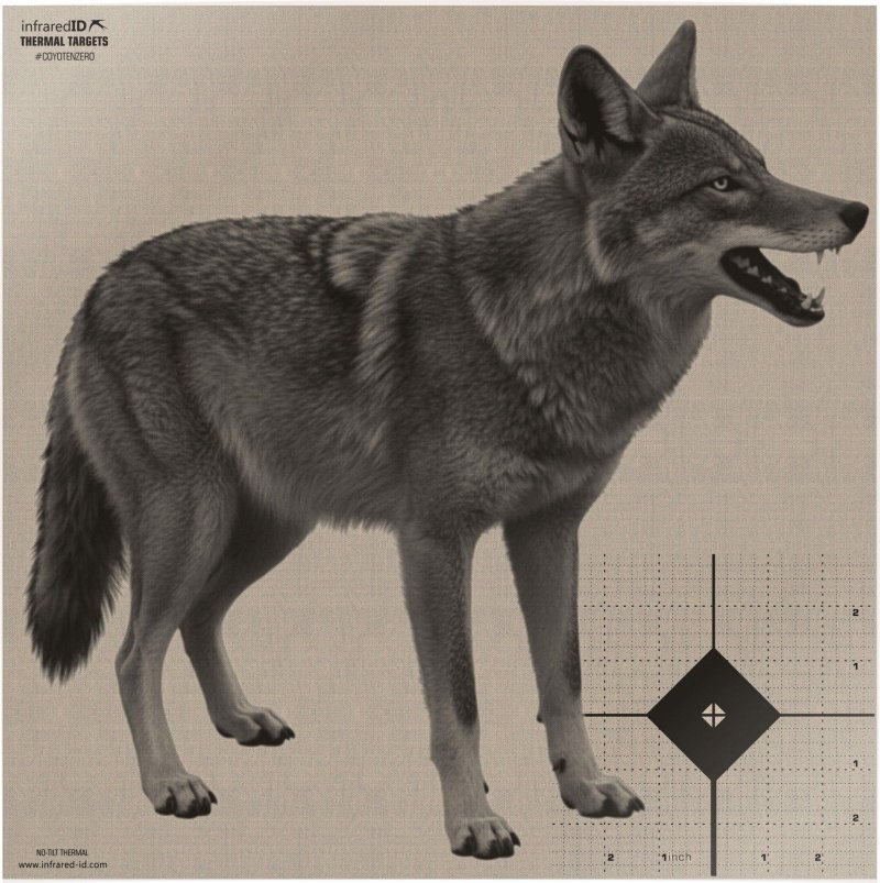 INFRARED-ID COYOTENZERO Thermal Target IR Heat Signature Marker 1+50