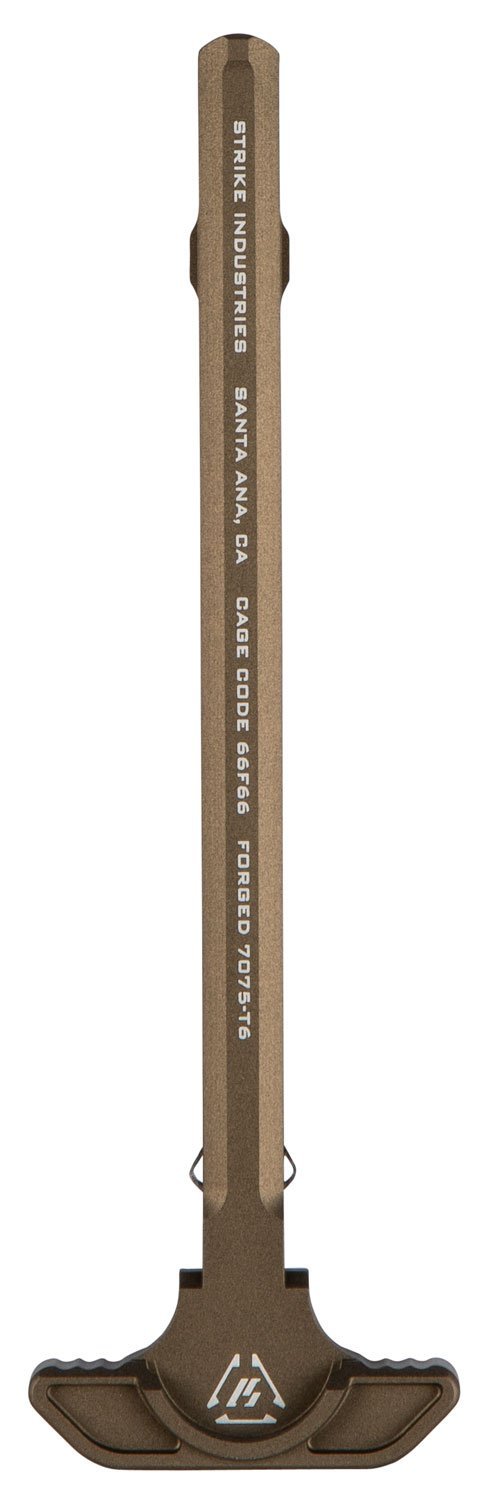 Strike Industries ARSLCHFDE Latchless Charging Handle AR-15 FDE Aluminum