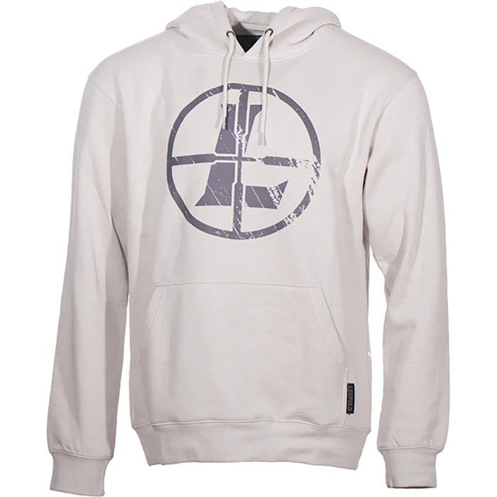Leupold 185895 Distressed Reticle Hoodie Bone XL Midweight Sweatshirt