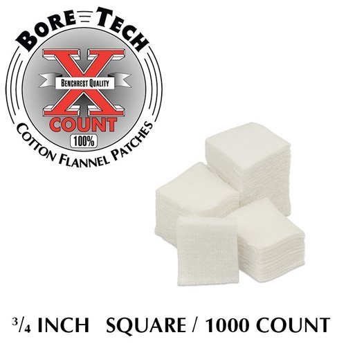 Bore Tech PATCH 3/4IN SQUARE 1000/BAG