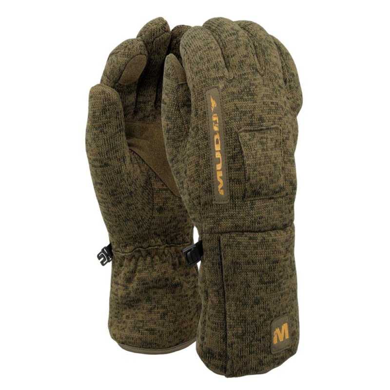Muddy MUD-HT-MGLV-CL-XL Heated Midweight Gloves Brown Clay XL 3500mAh