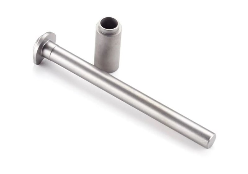 Wilson Combat 25G Full-Length Guide Rod 1911 Government Silver Steel