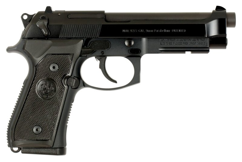 Beretta M9A1 9mm Luger 4.9 In 10rd Black Bruniton DA/SA