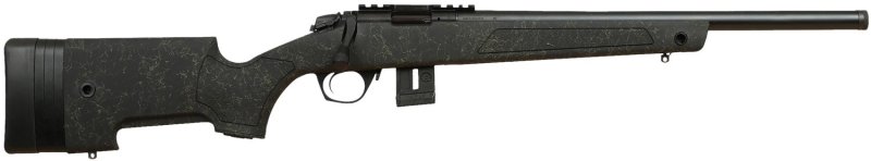 Bergara BMR011 Rimfire Rifle 17HMR 10+1 Black Matte Grey 18" Barrel