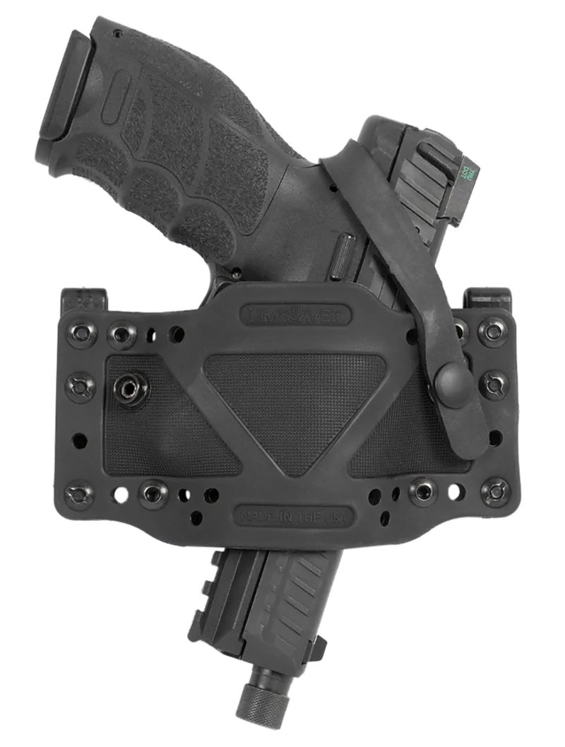 Limbsaver CrossTech 12504 IWB/OWB Ambidextrous Black Polymer Holster