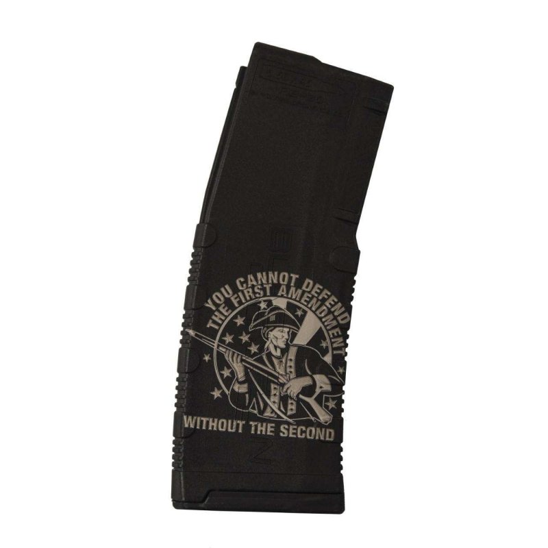 Black Rain Ordnance AR15 Lasered 1st Amendment Magazine 5.56 NATO 30 Round